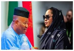 Natasha : lawyers says Akpabio should step aside while testifying in trial Natasha : lawyers says Akpabio should step aside while testifying in trial