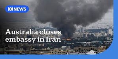 Australia slammed its embassy doors shut -Tehran Australia slammed its embassy doors shut -Tehran