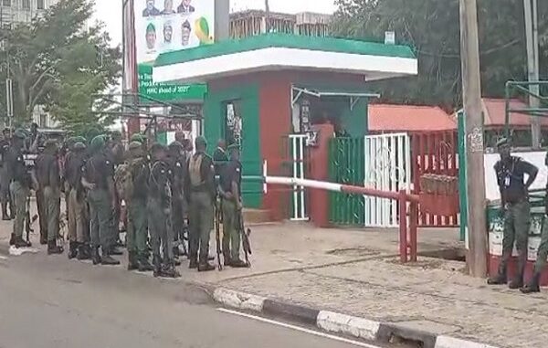 Police Deny Sealing PDP Secretariat Amid Abuja Tensions Police Deny Sealing PDP Secretariat Amid Abuja Tensions