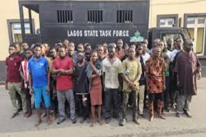 Gov: Lagos Taskforce arrests 84 suspects over clean-up operation