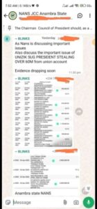 Record picture of the stolen funds