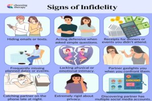 Signs that your partner is cheating