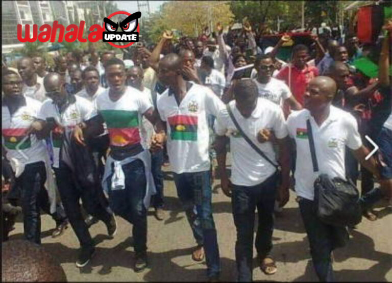 Violent Crackdown at Free Nnamdi Kanu Protest