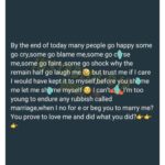 Nicole and Kelvin Marriage Scandal: Elohor Betrayal