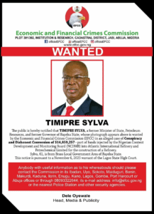 efcc-wants-timipre-sylva-for-alleged-14-8-million-fraud