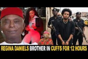 Police Detailed Sammy West, Regina Daniels' Brother Arrest