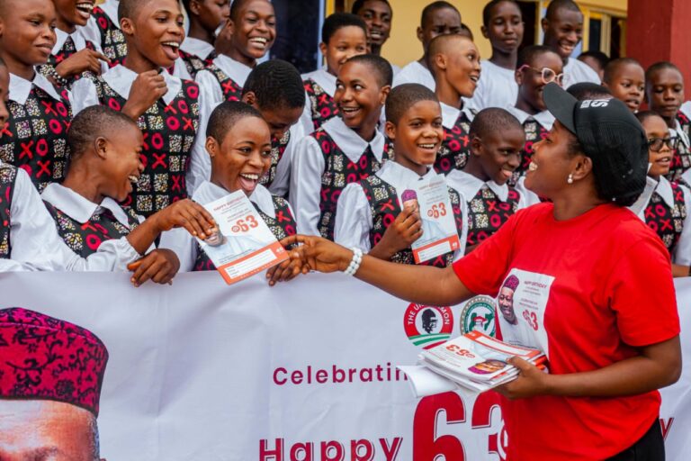 NANS Humanitarian Directorate celebrates Akpabio’s 63rd birthday at Alma Mater