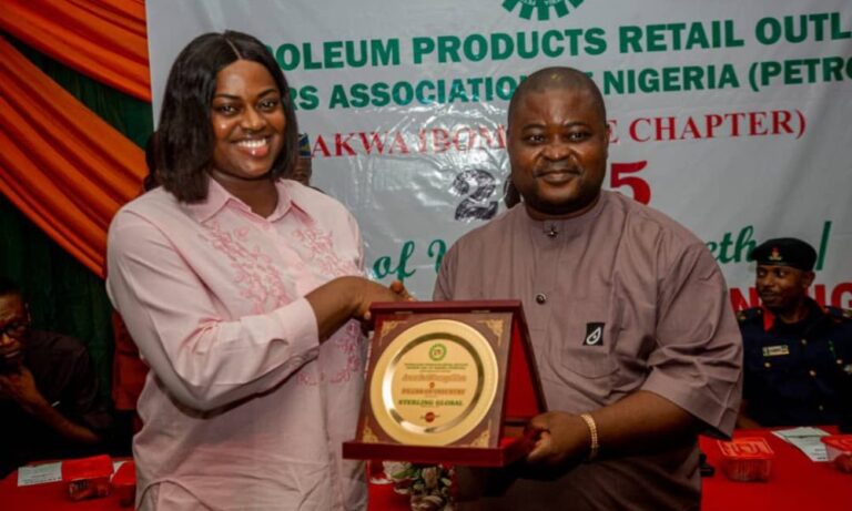 Sterling Global Honoured as ‘Pillar of Industry’ by Petroleum Retailers