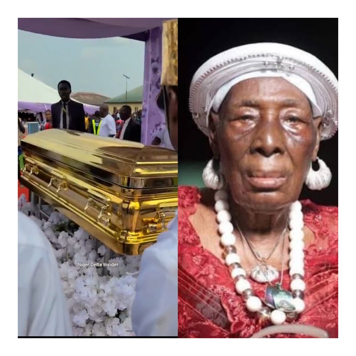 Prophet’s Show Begins: Mama Asetu Buried in Gold Casket Prophet's Show Begins: Mama Asetu Buried in Gold Casket