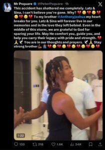 Mr P Gutted: Mourns Anthony Joshua Trainer & Coach