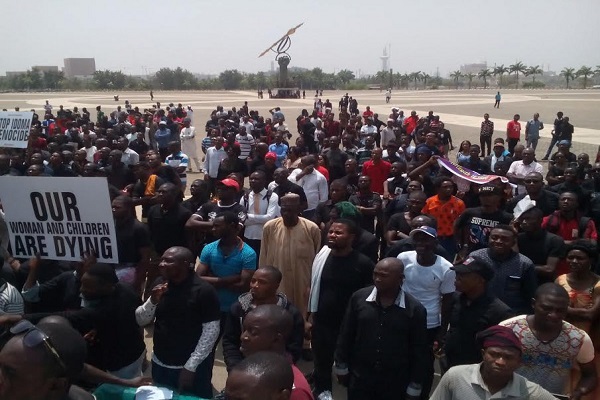 Agatu Residents Protest Herdsmen Exit Before Farming Season Agatu Residents Protest Herdsmen Exit Before Farming Season