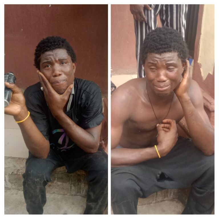BREAKING NEWS: Alleged Petty Thief Caught Stealing Perfumes at Uselu Shell Shopping Mall in Benin City